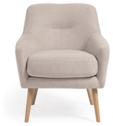 Candela Lounge Chair, Beige