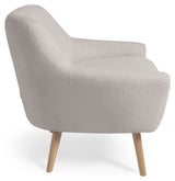 Candela Lounge Chair, Gray Fleece