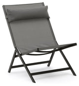 Canutell's folding chair, black