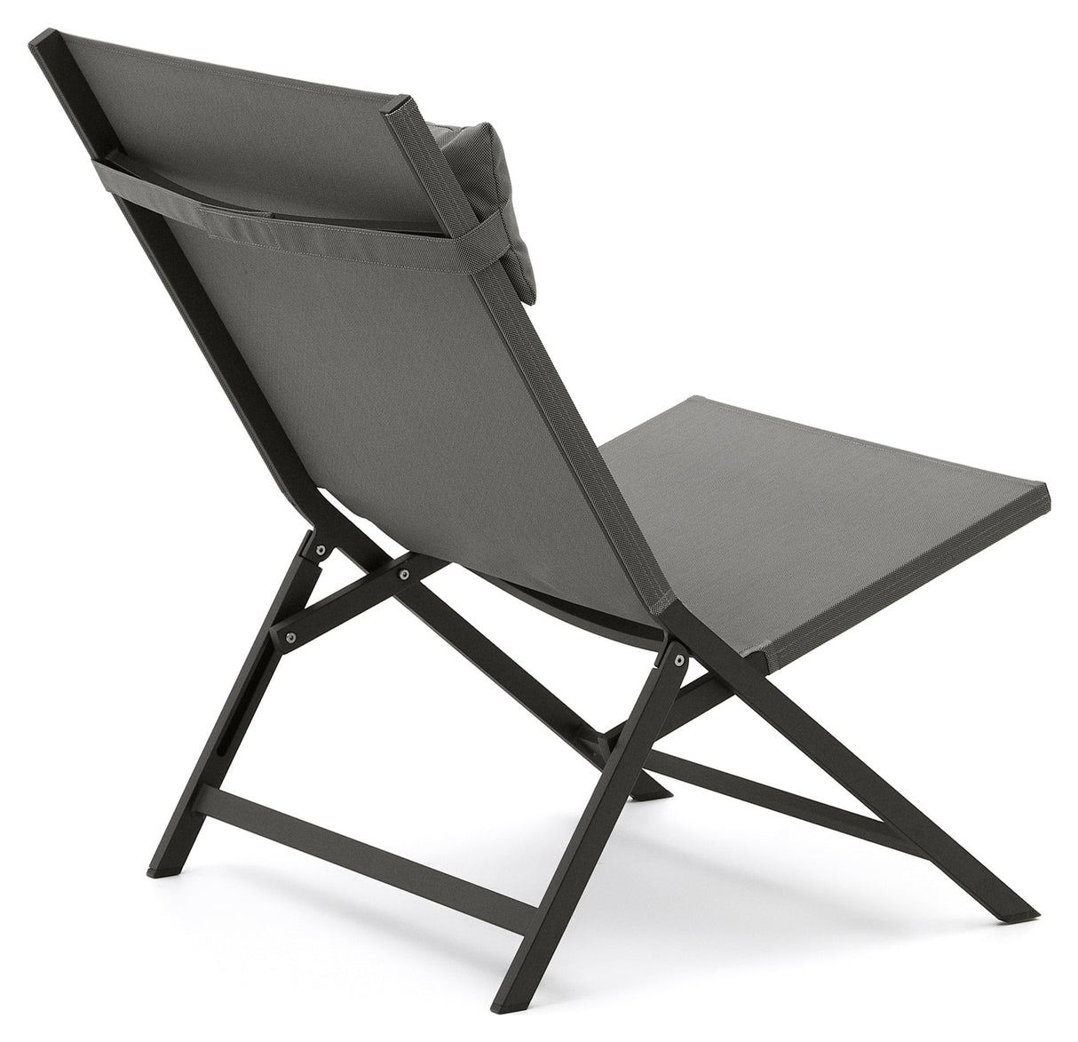 Canutell's folding chair, black