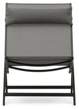 Canutell's folding chair, black