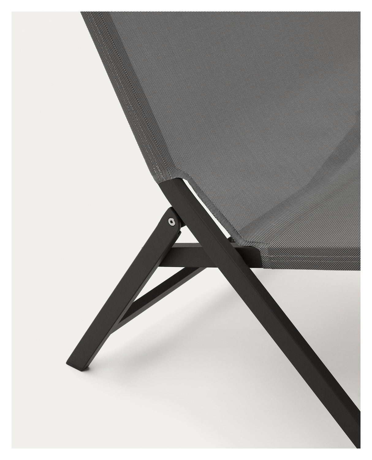 Canutell's folding chair, black