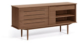 Carolin Sideboard with sliding doors, 180x83.8, Walnut