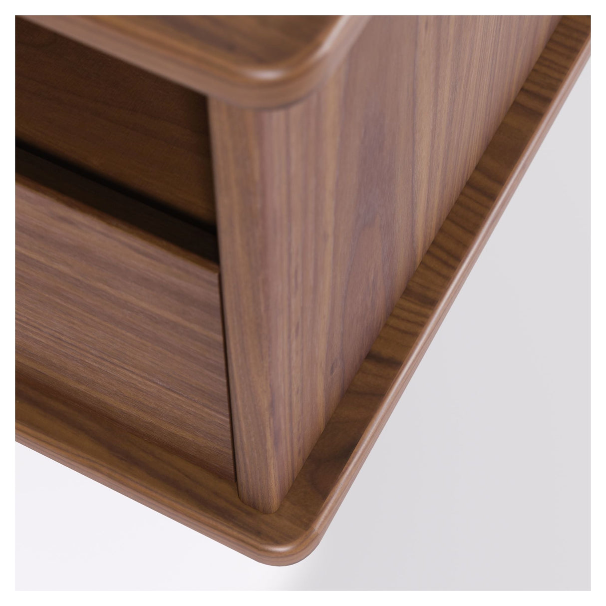 Carolin Table w. door, 1 drawer, 180x83,5, Walnut