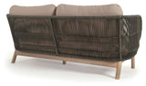 Catalina 3-pers. Lounge bed with green rope, Acacia wood