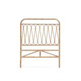 Caterina Bedboard of rattan, 90 cm