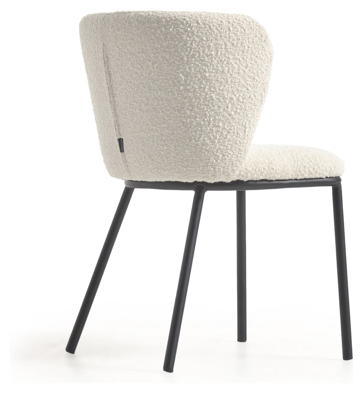 Ciselia Dining chair with white shearling