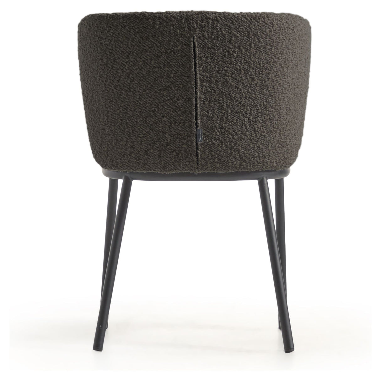 Kave Home Ciselia Dining chair with black shearling