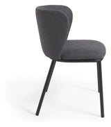 Ciselia Dining Chair, Dark Gray