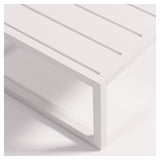 Comova Lounge table 60x60, White aluminum