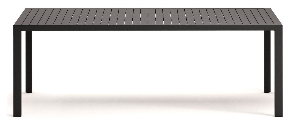 Culip Garden Table, Gray Alu, 220x100