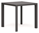 Culip Garden Table, Gray Alu, 77x77