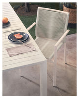 Culip Garden Chair, White Alu