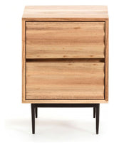 Delsie Bedside Table Acacia Wood