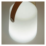 Dialma LED Lamp with Strap White Plastic