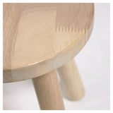 Dilcia Childrens stool - Solid rubber wood