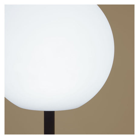 Dinesh LED Table Lamp White/Black Steel