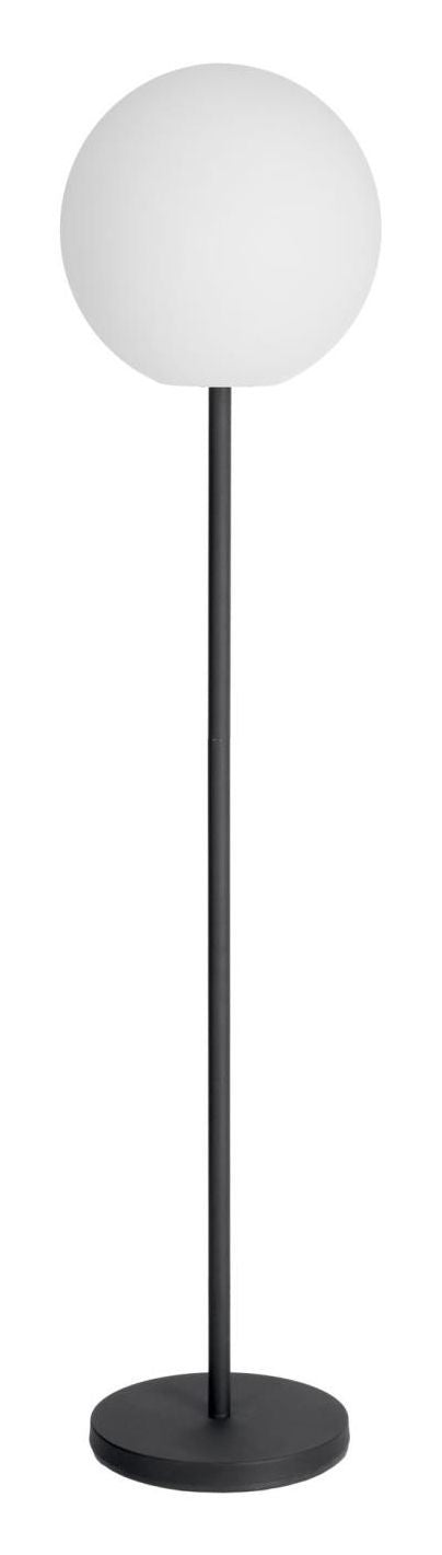 Dinesh LED Floor Lamp White/Black