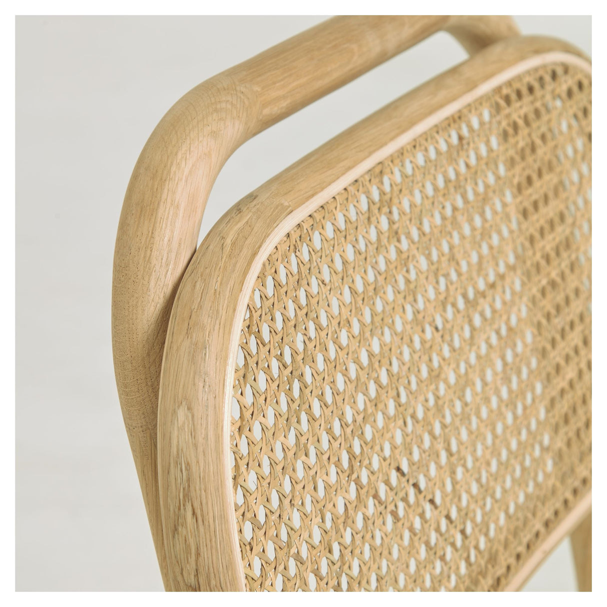 Doriane Dining Chair, Solid oak/Beige