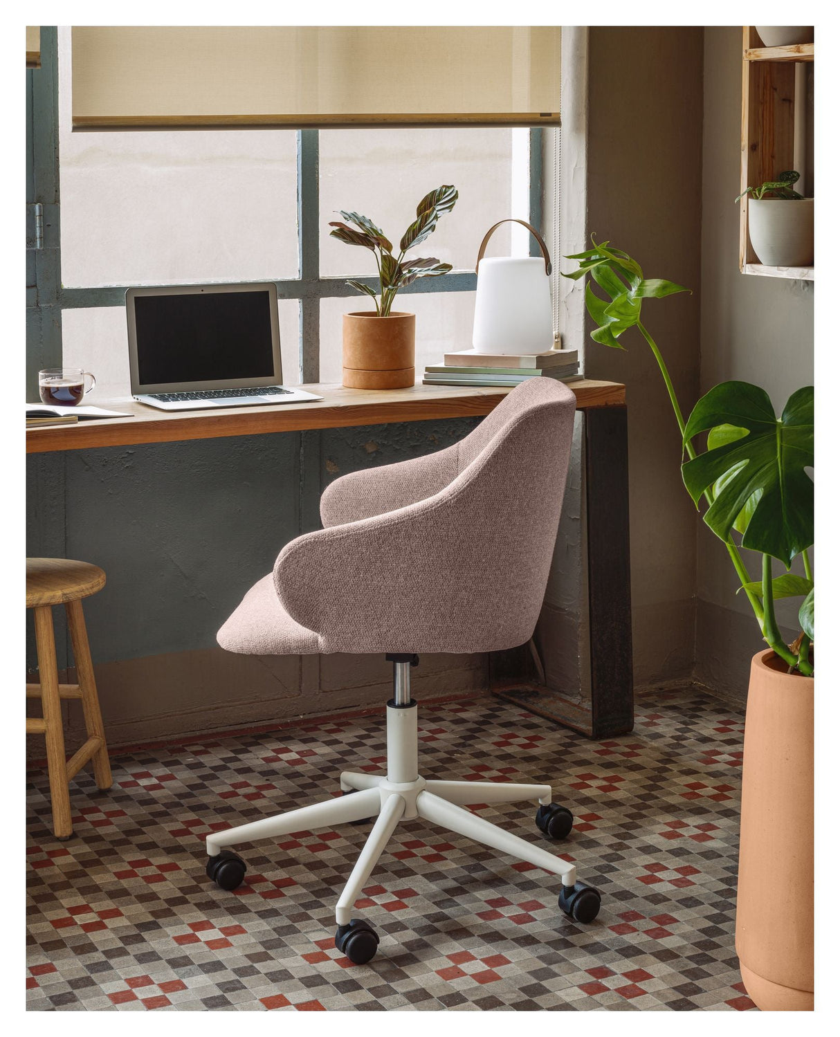 Einara Office Chair, Pink