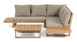 Flaviina 5-pers. Lounge sofa Acacia