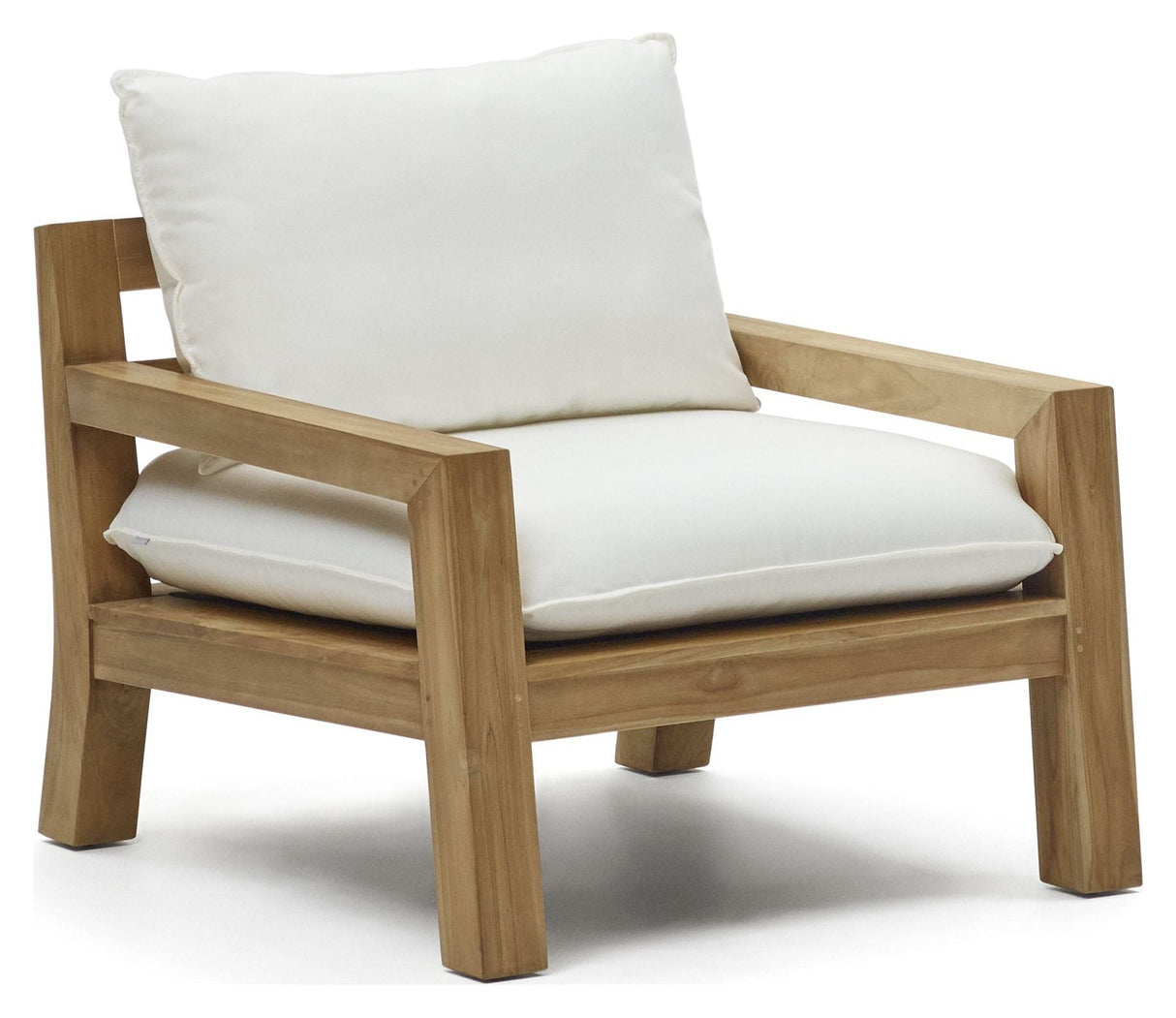 Forcanera Armchair, White teak