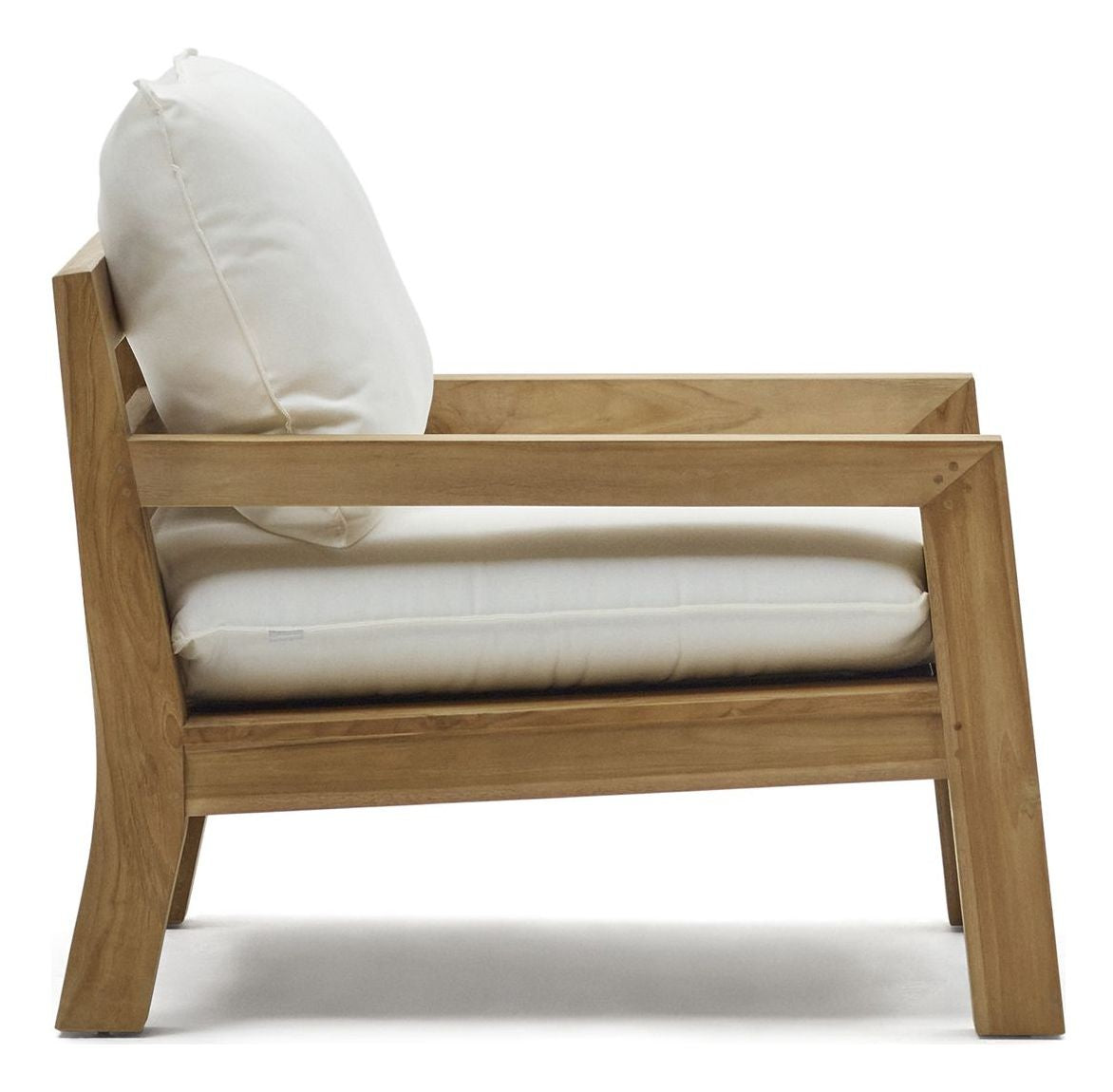 Forcanera Armchair, White teak