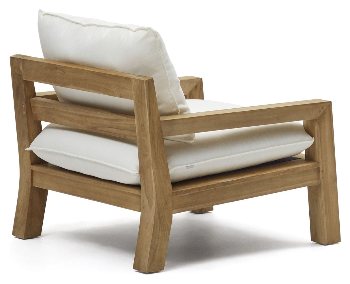 Forcanera Armchair, White teak