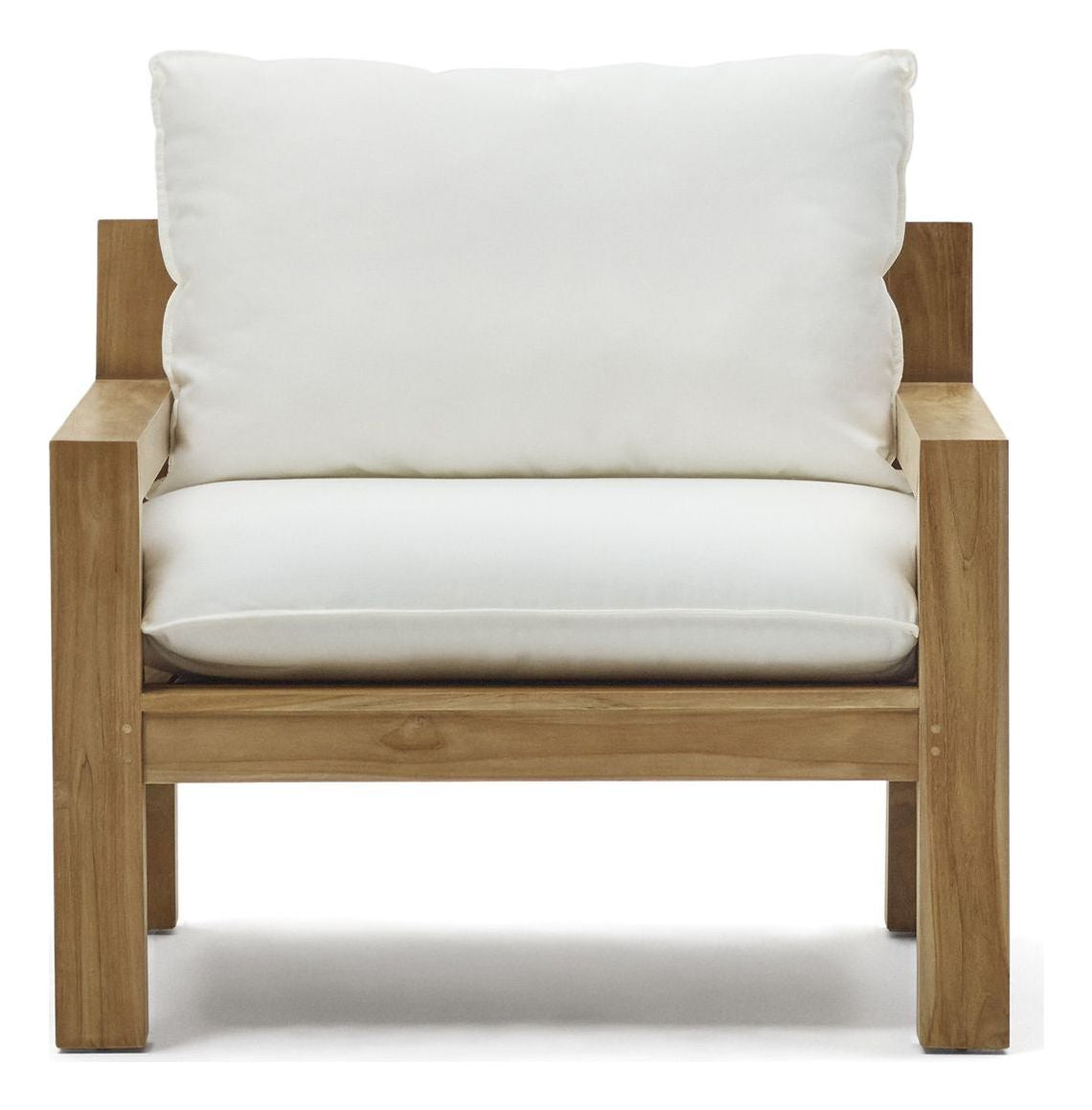 Forcanera Armchair, White teak