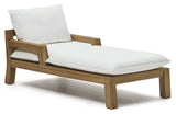 Forcanera Deckchair, White teak