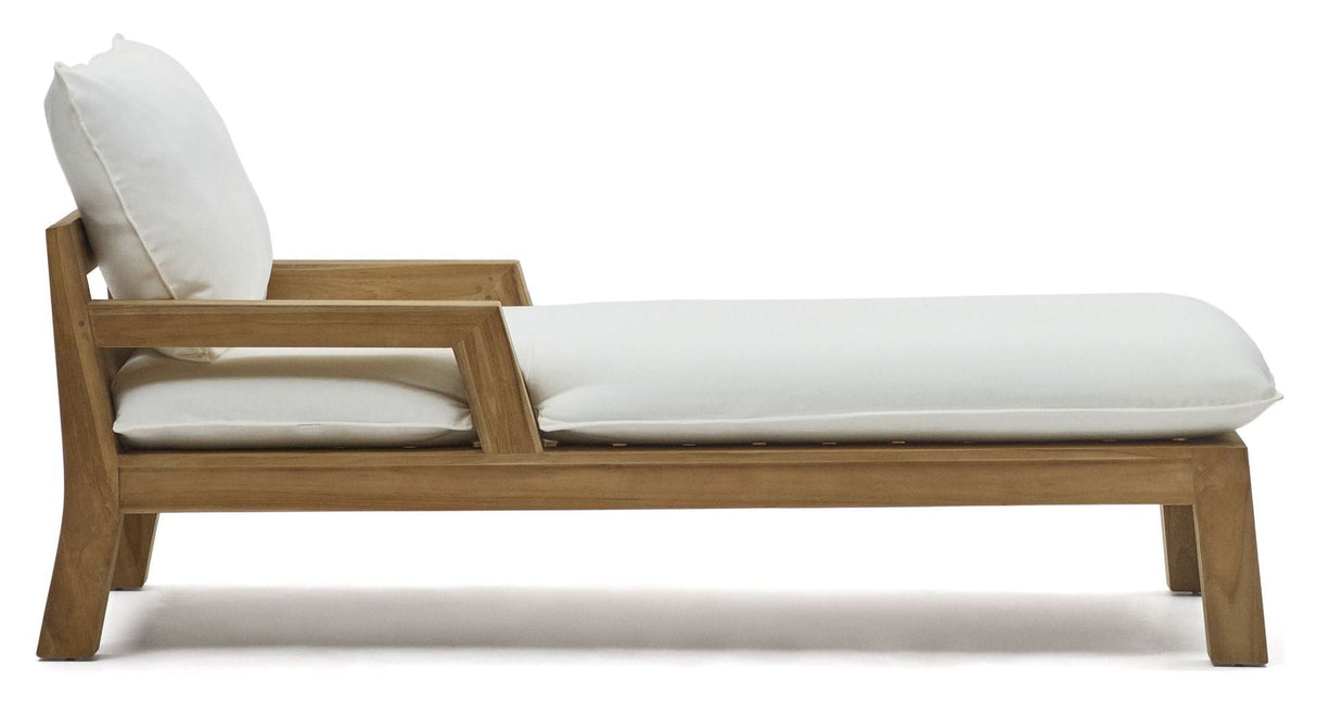 Forcanera Deckchair, White teak