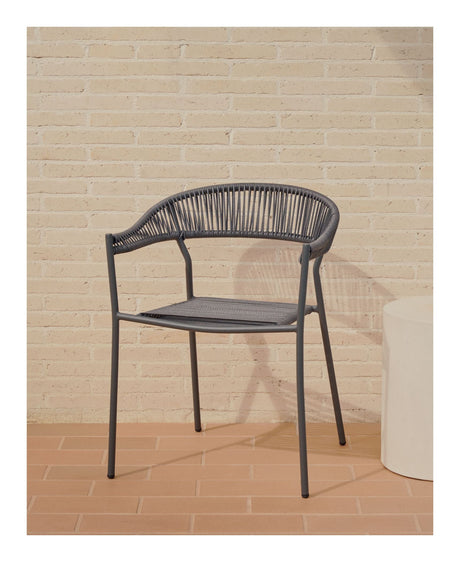 Futadera Garden Chair, Gray