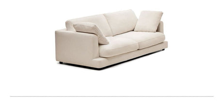 Gala 3-seater sofa, Beige Chenille fabric