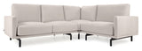 Galene 3-pers. Corner sofa, 267x207, Beige chenille