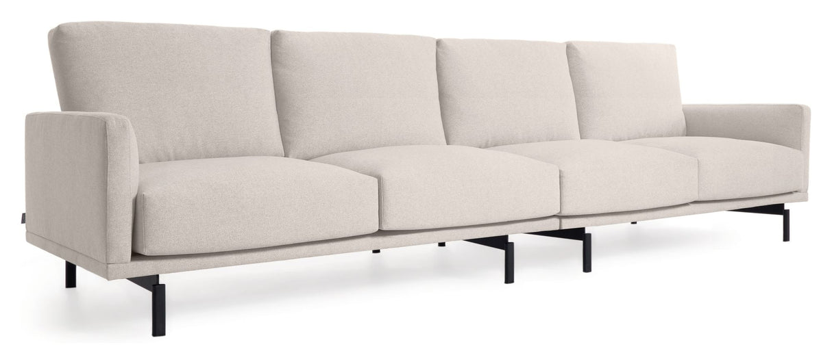 Galene 4-pers. Sofa, B334, Beige chenille