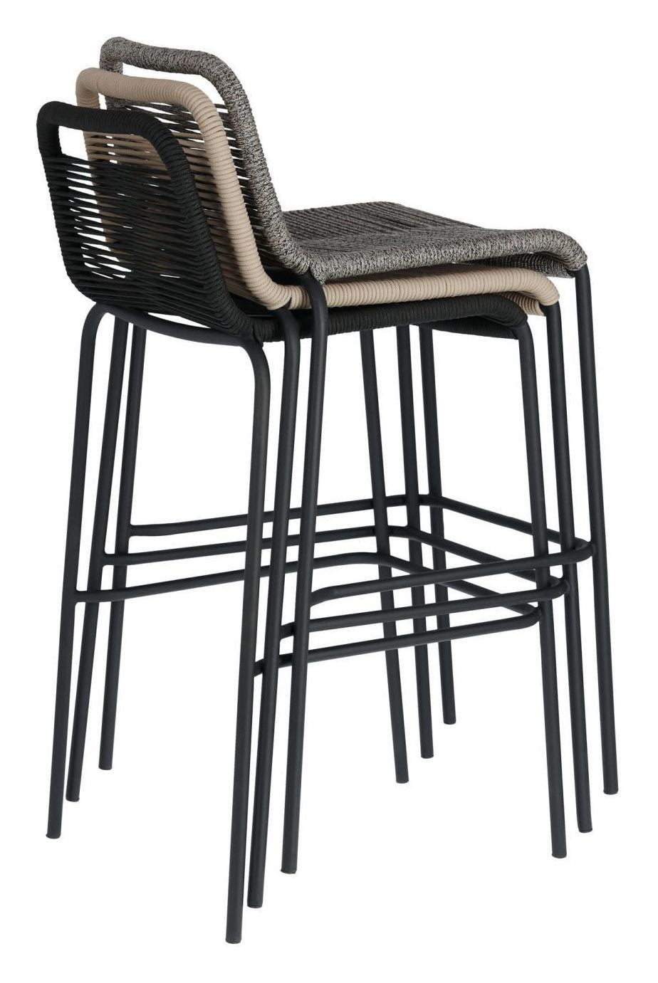 Glenville Barstool Black