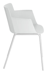 Hannia Dining chair with armrests, Gray