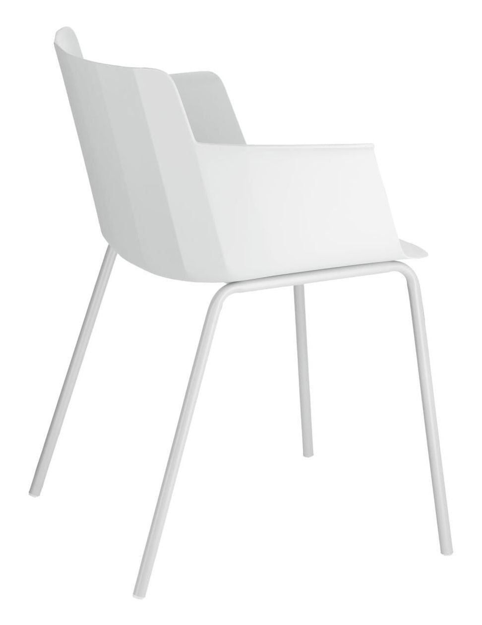 Hannia Dining chair with armrests, Gray