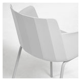 Hannia Dining chair with armrests, Gray