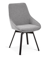 Haston Dining chair, Light gray