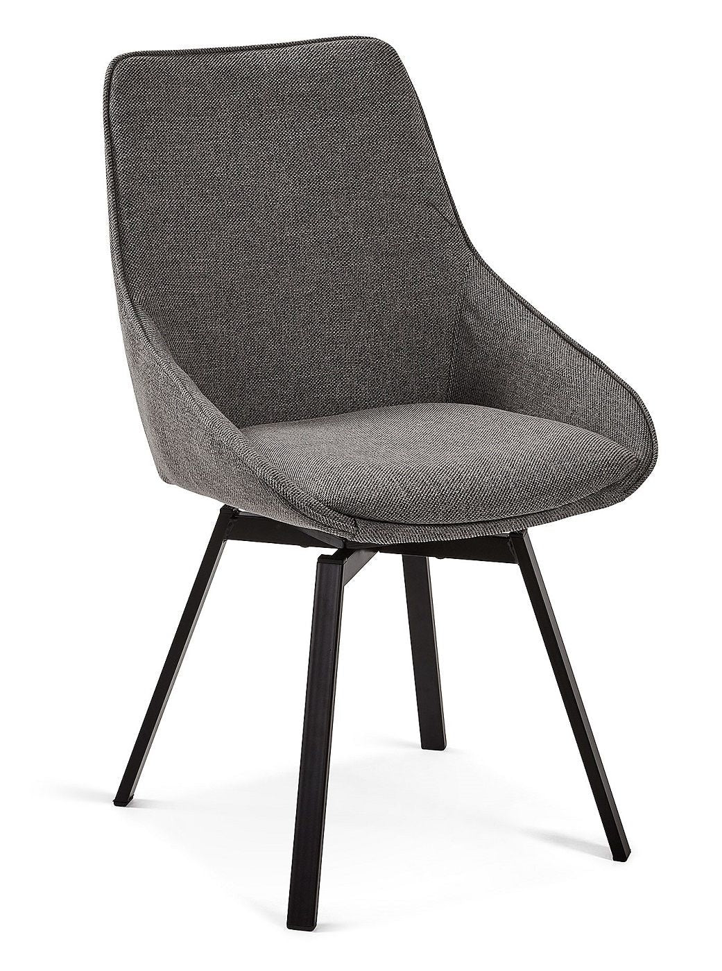 Haston Dining Chair, Dark Gray