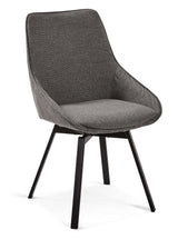 Haston Dining Chair, Dark Gray