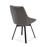 Haston Dining Chair, Dark Gray