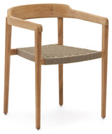 Icaro chair, wood/beige