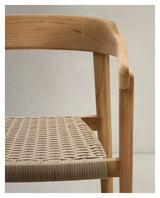 Icaro chair, wood/beige