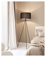 Ikia Floor lamp with 3 legs, Black metal