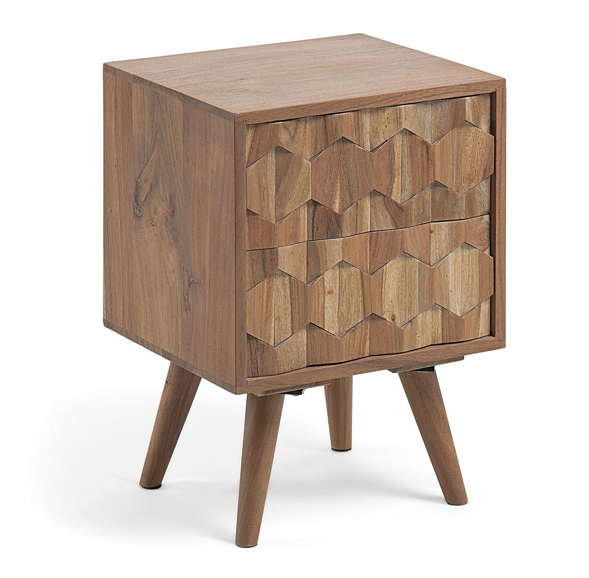 Image Bedside table 55x40 Acacia wood