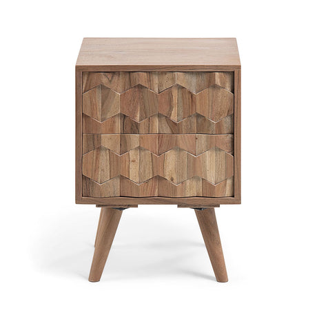 Image Bedside table 55x40 Acacia wood