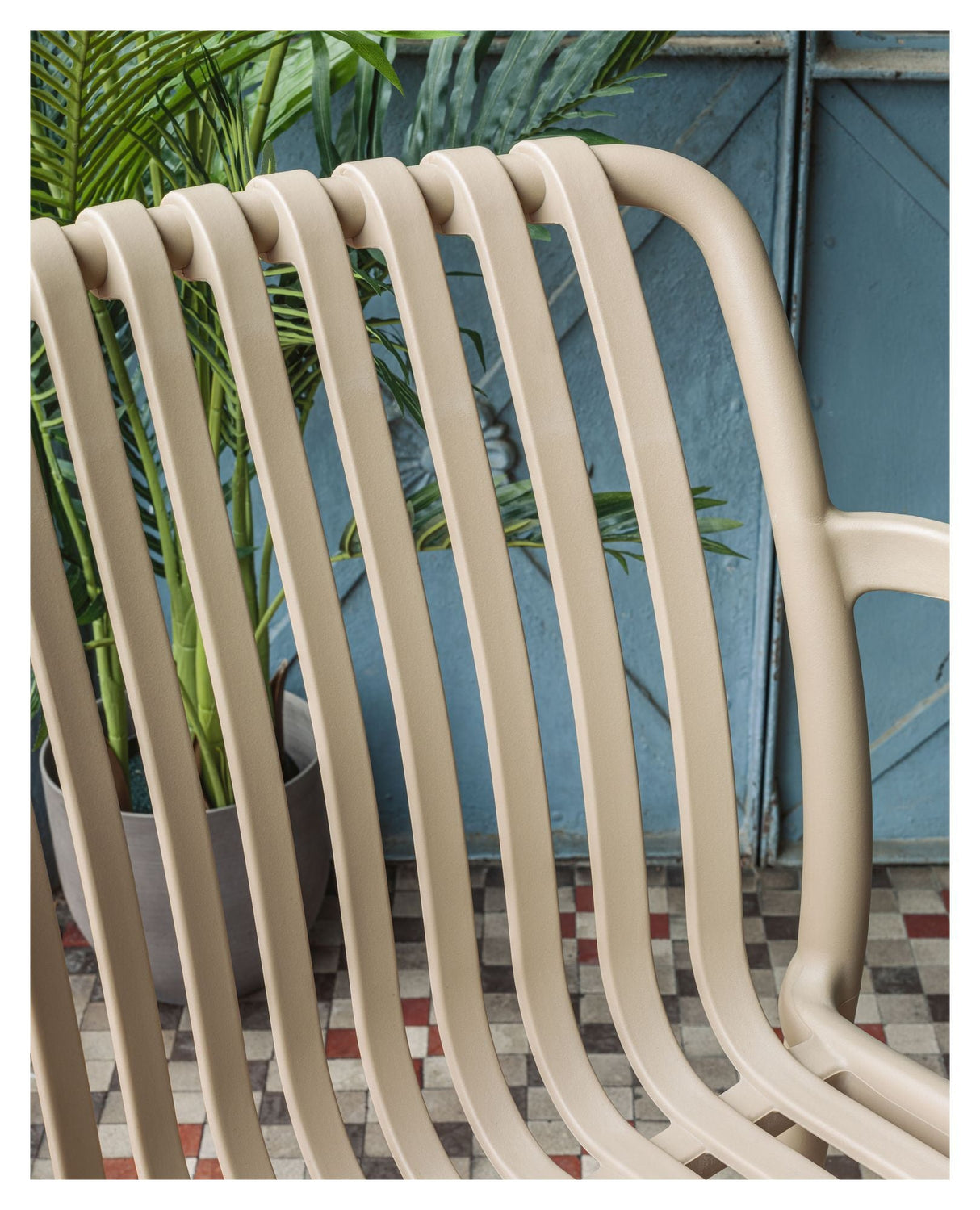 Isabellini Garden Chair, Beige PP