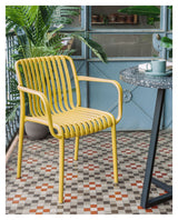 Isabellini Garden Chair, Yellow PP